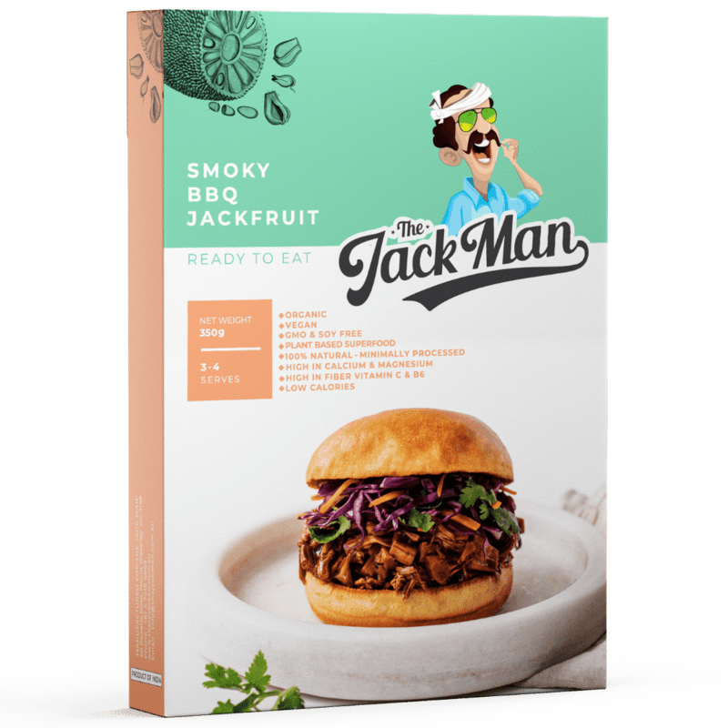 The Jack Man Smoky BBQ Jackfruit 350 grams