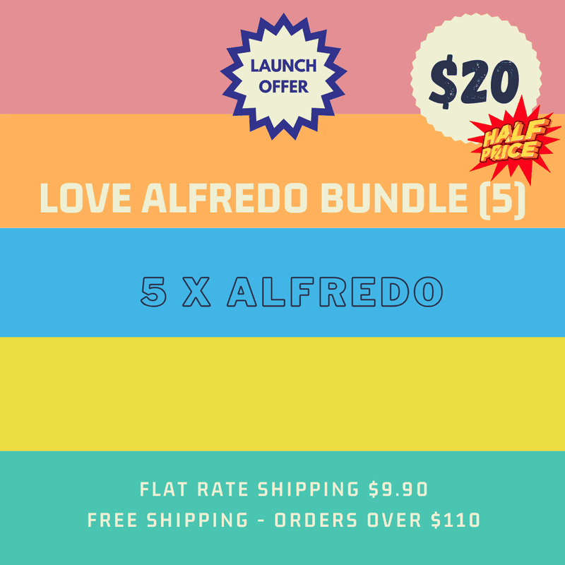 LOVE ALFREDO BUNDLE (5 X Alfredo)